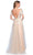 Dave & Johnny Bridal 10299W - Long Sleeve Applique Gown Bridal Dresses