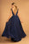 Elizabeth K GL2501 - Pleated Detail Sleeveless Prom Dress Prom Dresses L / Navy