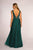 Elizabeth K GL2501 - Pleated Detail Sleeveless Prom Dress Prom Dresses L / Navy