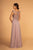 Elizabeth K GL2523 - Illusion Cap Sleeve Formal Dress Special Occasion Dress