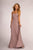 Elizabeth K GL2607 - Sweetheart Cutout Back Prom Dres Bridesmaid Dresses XS / Blush