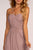 Elizabeth K GL2607 - Sweetheart Cutout Back Prom Dres Bridesmaid Dresses XS / Blush