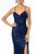 Elizabeth K GL2919 - Sleeveless Fully Sequin Evening Gown Evening Dresses S / Navy