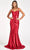 Elizabeth K GL3044 -V-Neck Sleeveless Prom Dress Prom Dresses 3XL / Navy