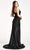 Elizabeth K GL3044 -V-Neck Sleeveless Prom Dress Prom Dresses 3XL / Navy