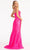 Elizabeth K GL3044 -V-Neck Sleeveless Prom Dress Prom Dresses 3XL / Navy