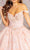 Elizabeth K GL3183 - Sequin Off-Shoulder Ballgown Special Occasion Dress