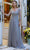 Elizabeth K GL3572 - Beaded Lace Quarter Sleeve Formal Dress Special Occasion Dress