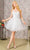 Elizabeth K GS3186 - Sweetheart A-Line Cocktail Dress Special Occasion Dress XS / White