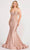 Ellie Wilde EW34002 - Backless Mermaid Prom Dress Prom Dresses 00 / English Rose