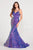 Ellie Wilde EW34016 -Sequin Sleeveless Prom Gown Prom Dresses 8 / Orange