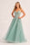 Ellie Wilde EW34036 - Lace Ornate Corset Prom Dress Prom Dresses 00 / Sage