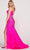 Ellie Wilde EW34039 - Sweetheart Neck Rhinestone Embellished Prom Dress Prom Dresses 8 / Hot Pink