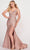 Ellie Wilde EW34039 - Sweetheart Neck Rhinestone Embellished Prom Dress Prom Dresses 8 / Hot Pink