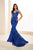 Ellie Wilde EW35011 - Sequin Tulle Prom Dress Prom Dresses 00 / Royal Blue