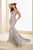 Ellie Wilde EW35011 - Sequin Tulle Prom Dress Prom Dresses 00 / Silver