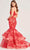 Ellie Wilde EW35038 - Tiered Mermaid Evening Dress Prom Dresses