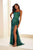 Ellie Wilde EW35046 - Scoop Neck Double Spaghetti Strap Prom Gown Prom Dresses