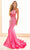 Ellie Wilde EW36001 - See-Through Corset Sweetheart Prom Dress Prom Dresses 00 / Hot Pink