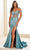 Ellie Wilde EW36005 - Sweetheart Linear Beaded Prom Gown Prom Dresses 00 / Sea Glass