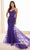 Ellie Wilde EW36008 - Plunging Neckline Trumpet Prom Dress Prom Dresses