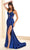 Ellie Wilde EW36009 - Illusion Side Cutout Sweetheart Prom Dress Prom Dresses