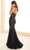 Ellie Wilde EW36013 - Scoop Neck Illusion Cutout Prom Dress Prom Dresses