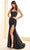 Ellie Wilde EW36021 - Scoop Neck Corset Bodice Prom Gown Prom Dresses 00 / Black