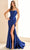 Ellie Wilde EW36021 - Scoop Neck Corset Bodice Prom Gown Prom Dresses