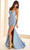 Ellie Wilde EW36021 - Scoop Neck Corset Bodice Prom Gown Prom Dresses