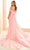 Ellie Wilde EW36027 - V-Neck Allover Beaded Prom Gown with Cape Prom Dresses