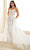 Ellie Wilde EW36028 - Sweetheart Embroidered Prom Gown with Overskirt Prom Dresses 00 / Ivory