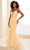 Ellie Wilde EW36038 - Sequined Godets Mermaid Prom Gown Prom Dresses 00 / Sunset Glow