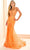 Ellie Wilde EW36043 - Lace-Up Back Sequin Prom Gown Prom Dresses 00 / Orange