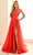 Ellie Wilde EW36046 - Sweetheart Sequin Appliqued Prom Dress Prom Dresses 00 / Papaya