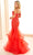 Ellie Wilde EW36047 - Ruffled Skirt Appliqued Sweetheart Prom Gown Pageant Dresses