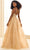 Ellie Wilde EW36058 - Beaded Corset Spaghetti Straps Prom Gown Prom Dresses