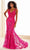 Ellie Wilde EW36074 - Mermaid Sequin Appliqued Prom Gown Prom Dresses 00 / Magenta