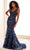 Ellie Wilde EW36074 - Mermaid Sequin Appliqued Prom Gown Prom Dresses