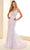 Ellie Wilde EW36080 - Embroidered Sleeveless Prom Gown Prom Dresses 00 / Lilac