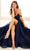 Ellie Wilde EW36083 - Off-Shoulder Straps A-Line Prom Gown Prom Dresses