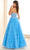 Ellie Wilde EW36086 - Lace Applique Corset Bodice Prom Gown Prom Dresses