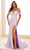 Ellie Wilde EW36087 - Sequin Embroidered Off-Shoulder Prom Gown Prom Dresses 00 / Lilac