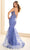 Ellie Wilde EW36096 - Embroidered Tulle V-Back Prom Gown Prom Dresses