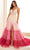 Ellie Wilde EW36097 - Beaded Plunging V-Neck Prom Gown Prom Dresses 00 / Rose Garden