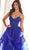 Ellie Wilde EW36203 - Floral Embroidered Sheer Corset Prom Dress Prom Dresses