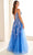 Ellie Wilde EW36208 - 3D Floral Plunging Neckline Prom Gown Prom Dresses