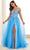 Ellie Wilde EW36214 - Plunging Sweetheart Strapless Prom Gown Prom Dresses