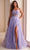 Ellie Wilde EW36218 - 3D Floral Accent Sweetheart Prom Gown Prom Dresses 00 / Lilac/Multi