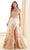 Ellie Wilde EW36220 - Sweetheart Glitter Embroidered Prom Gown Prom Dresses 00 / Ivory/Gold